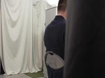 【中出し】  掲示板のJ〇闇バイトの高時給に騙された少女は、壁に埋め込まれて拘束され、何度も射精できる肉便器を開発するオモチャにされる～結衣編～有栖まい